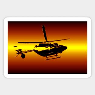 Helicopter work A Sticker